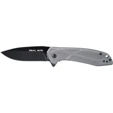 Ніж Real Avid RAV-2 Black Oxide Aluminum Gray