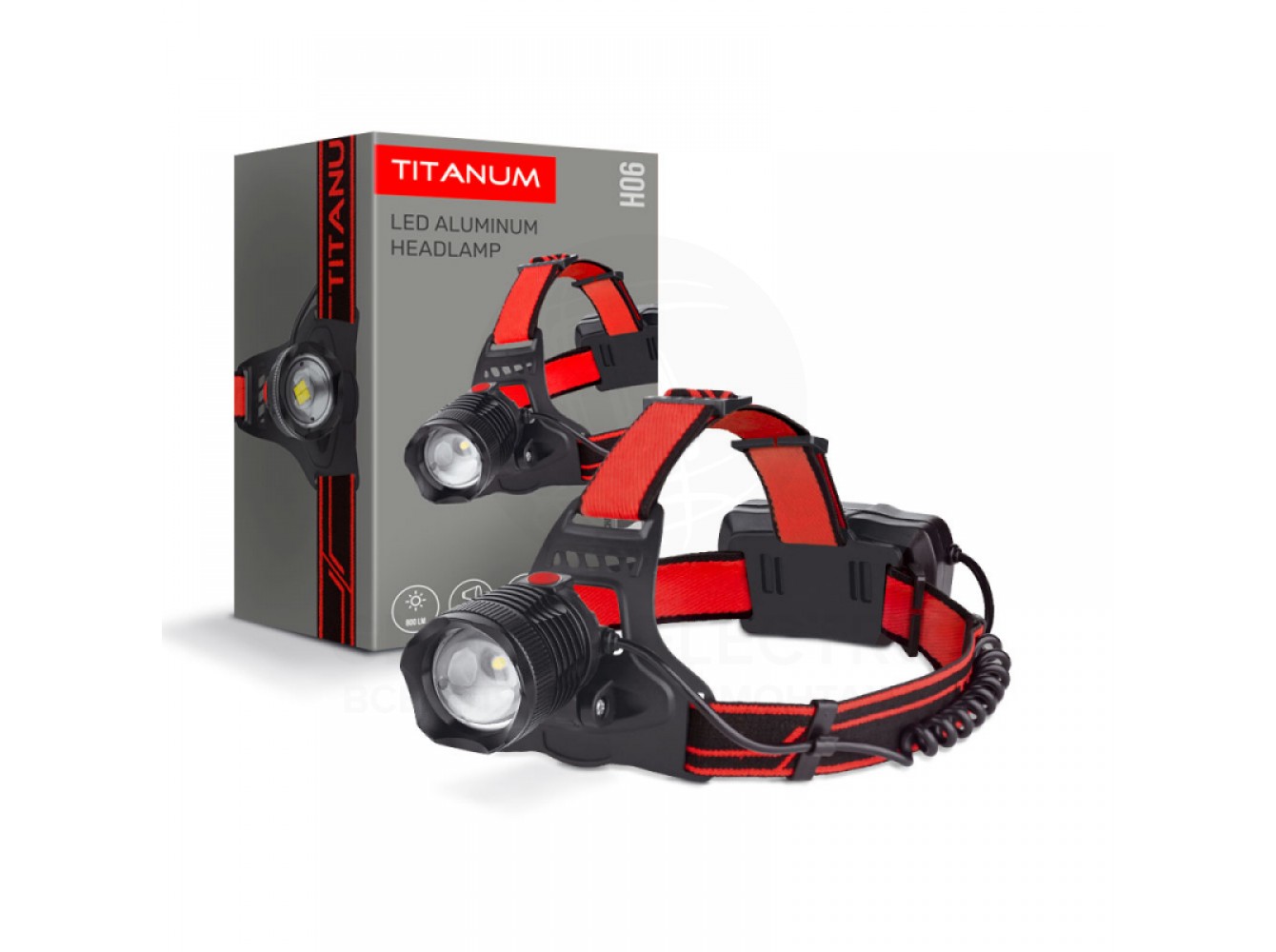 Ліхтар налобний TITANUM TLF-H06 800Lm