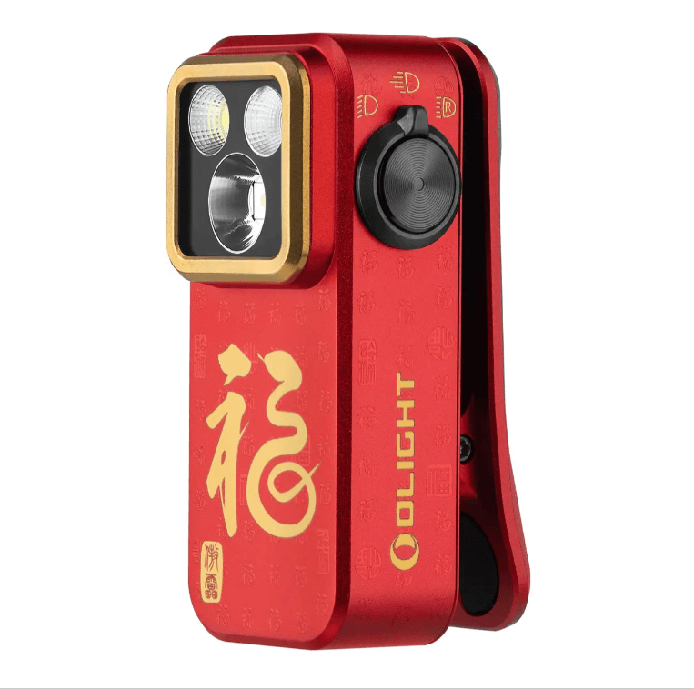 Ліхтар Olight Oclip Pro Fortune Snake Special Edition Red
