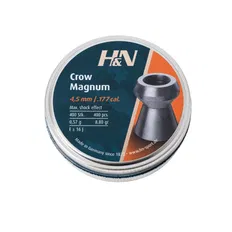 Кулі пневматичні H&N Crow Magnum 4,5 мм, 0,57 г, 400 шт/уп