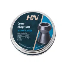 Кулі пневматичні H&N Crow Magnum кал. 5,5 мм. Вага - 1.18г