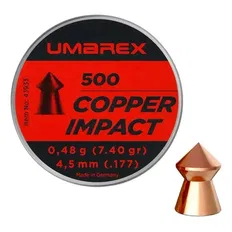 Кульки Umarex Walther Pointed Waisted Pellets 0.48 г, кал.177(4.5 мм), 500 шт.