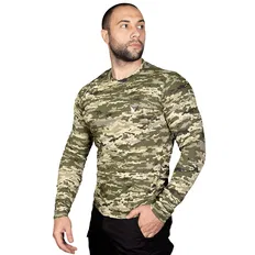 Лонгслів Camotec Bavovna піксель