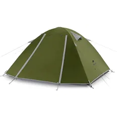 Палатка трехместная Naturehike P-Series CNK2300ZP028, темная оливковая
