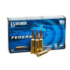 Патрон Federal HORNADY V-MAX, кал.6.5 Creedmoor, 95Gr (6,16 г)