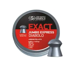 Кулі пневматичні JSB Diabolo Exact Jumbo Express. Кал. 5.52 мм. Вага - 0.93 г. 500 шт/уп