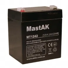 Акумулятор мульти-гелієвий Mastak MT1242 12v/4Ah малий