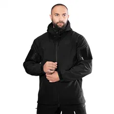 Куртка Camotec Stalker SoftShell Чорна