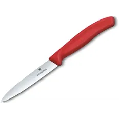 Ніж для очищення овочів Victorinox Swiss Classic 10см червоний  6.7701.C1