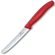 Нож для томатов Victorinox Swiss Classic 11см волн красный 6.7831.C1