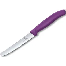 Ніж для томатів Victorinox Swiss Classic 11см хвил фіол