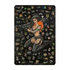 Панель M-Tac для нашивок Tactical girl AT-4 900x1300 Black MC