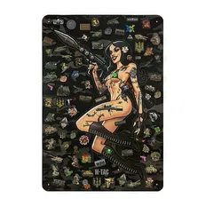 Панель M-Tac для нашивок Tactical girl RPG 900x1300 Black MC