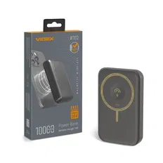 Повербанк з бездротовою зарядкою 10000mAh VIDEX VPB-W102 PD20W