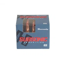 Набій Hornady Subsonic кал. 7.62x39 куля Sub-X маса 255 гр (16.52 г)