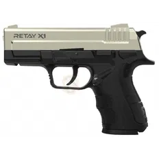 Пистолет стартовый Retay X1 кал. 9 мм. Цвет - satin