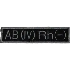 Нашивка PROFITEX "АВ (IV) RH (-)"