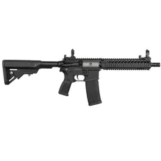 Гвинтівка страйкбольна Evolution Recon Superlite MK18 Mod 1 10.8" Carbontech AEG 6 мм Black