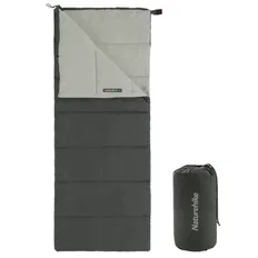 Спальний мішок Naturehike F150 NH22MSD05, лівий, графіт