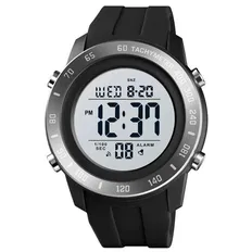 Тактические часы Skmei 1524BKWT Black-White