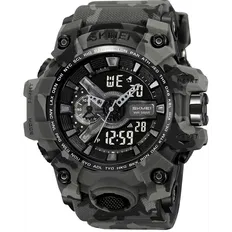 Годинник Skmei 2396CMGY Camo Grey