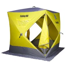 Намет зимовий Куб "Fishing ROI" ATLANT (180*180*205см.) yellow-grey