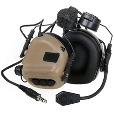 Тактичні навушники Earmor M32H MOD4 (CB) Coyote Brown