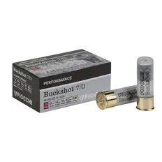 Патрон Fiocchi BUCKSHOT кал. 12/67 картеч 6,2мм 37г