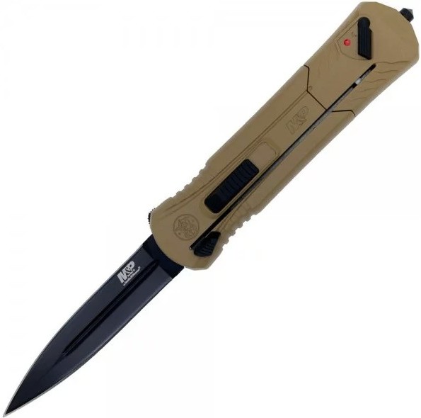 Ніж Smith&Wesson M&P OTF Spear Point FDE 1084315