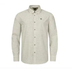 Сорочка Sauer Shirt Men 23 Creme/Dark Brown Checked