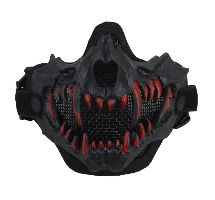Маска для страйкболу WoSport Fangs Mask Black