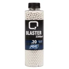 Страйкбольні кульки ASG Q Blaster White 6 мм 0,2 г 3300 шт