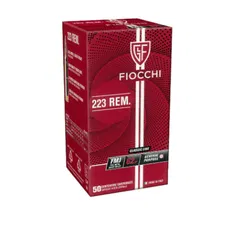 Патрон Fiocchi кал. 223 Rem куля FMJ маса 62 гр (4 г)