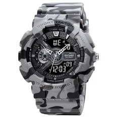 Часи наручні Skmei 1688CMGY Camo Gray