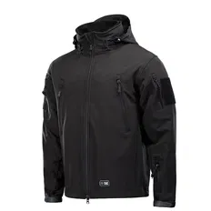 Куртка M-Tac Soft Shell з підстібкою Black