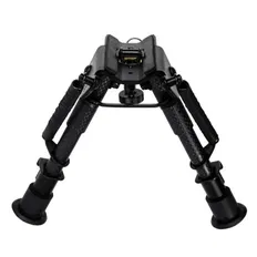 Сошки Vector Optics Carbon Fiber Bipod на антабку (висота 15.2 - 22.9 см) з перехідником на Weaver/Picatinny