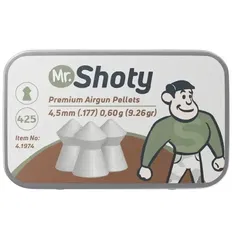 Кульки Umarex Mr. Shoty Premium 0.60гр. 4.5, 425 шт. (4.1974)