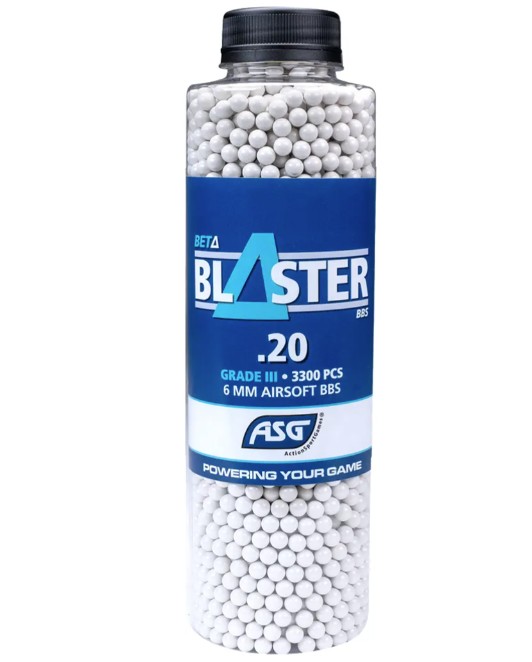 Страйкбольні кульки ASG Beta Blaster 6 мм 0,2 г 3300 шт