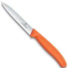 Ніж для овочів Victorinox Swiss Classic 10см хвиль оранж 6.7739.C1