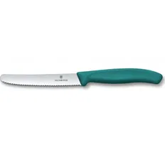 Ніж для томатів Victorinox Swiss Classic 11см хвиль зел 6.7834.C1