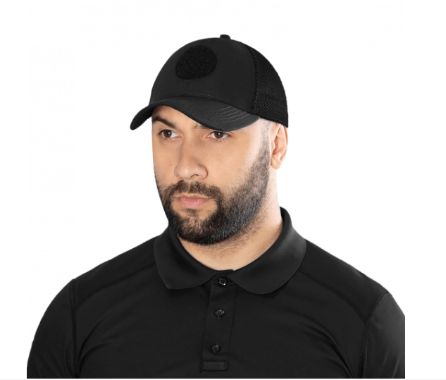 Кепка Camotec NPU Mesh Rip-Stop Stretch Чорна