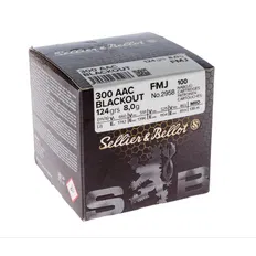 Патрон Sellier & Bellot кал. 300 AAC Blackout FMJ