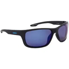Окуляри Shimano Antares Matte Black + Blue Mirror
