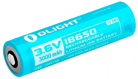 Акумулятор батарея Olight 18650 Li-Ion 3000mAh для H2R