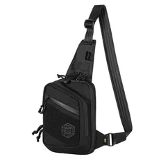 Сумка M-Tac Sling Pistol Bag Hex з липучкою Black