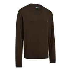 Кофта DeerHunter Harrington V-neck (595 Brown melange)