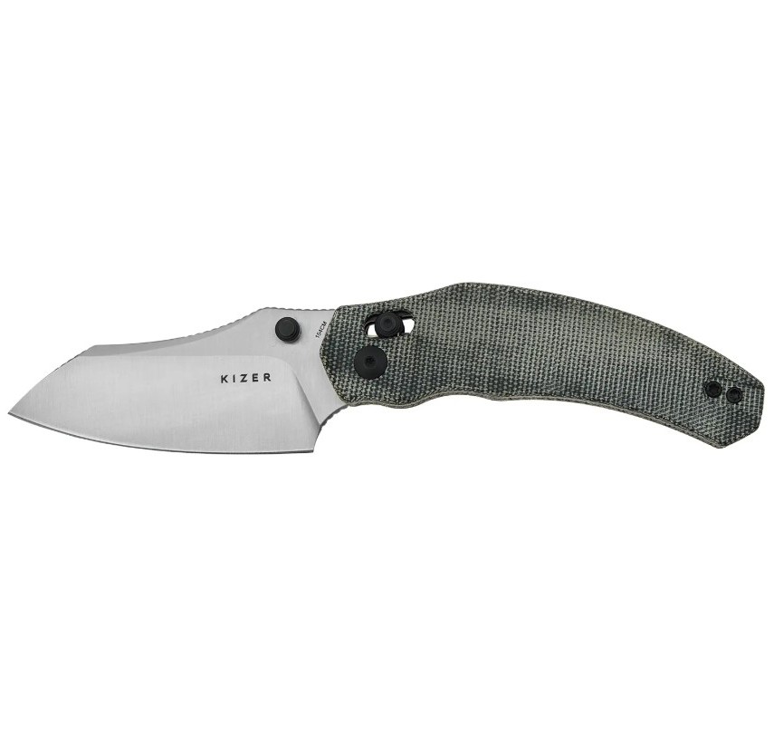 Нож Kizer Bulldog Micarta Gray