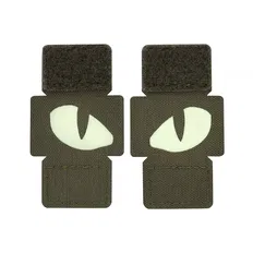 Нашивка M-Tac Tiger Eyes Laser Cut (пара) Range Green