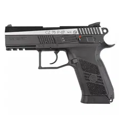 Пістолет пневматичний ASG CZ 75 P-07 Duty Nickel Blowback BB кал. 4.5 мм