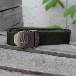 Ремінь Camotec тактичний Тризуб Olive